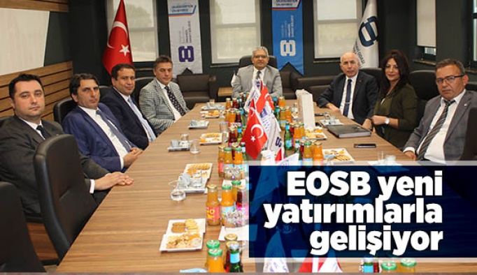 EOSB Yeni Yatırımlarla Gelişiyor