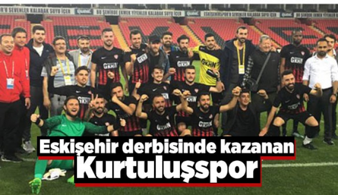 Eskişehir derbisinde kazanan Kurtuluşspor