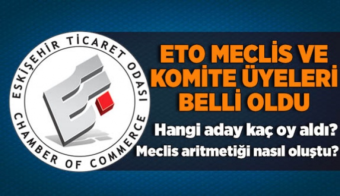 ETO MECLİS VE KOMİTE ÜYELERİ BELLİ OLDU