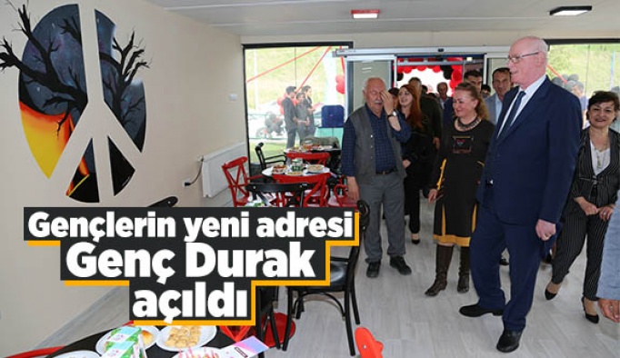 Gençlerin yeni adresi Genç Durak açıldı