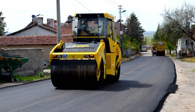 İNÖNÜ’DEN SONRA SEYİTGAZİ’YE DE  KALİTELİ YOLLAR