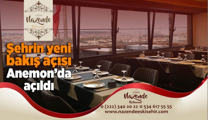 Nazende Restourant Anemon Otel'de açıldı