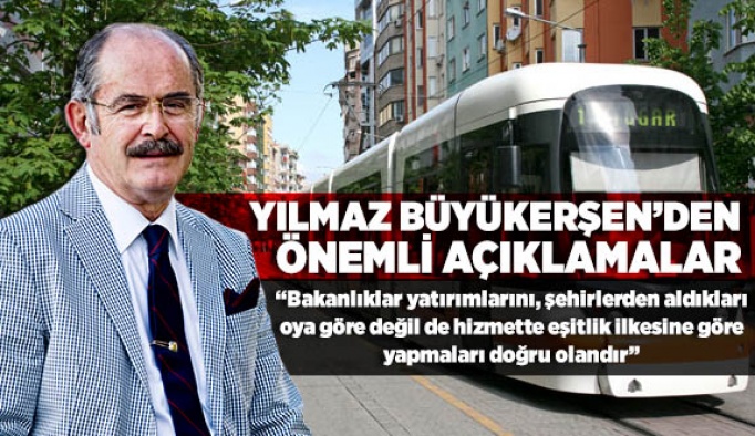 YILMAZ BÜYÜKERŞEN’DEN ÇİFTE STANDART ELEŞTİRİSİ