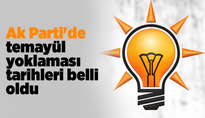 Ak Parti'de temayül yoklaması tarihleri belli oldu