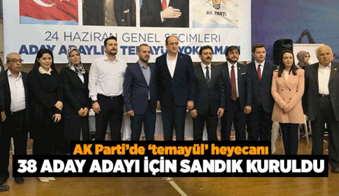 AK Parti’de ‘temayül’ heyecanı