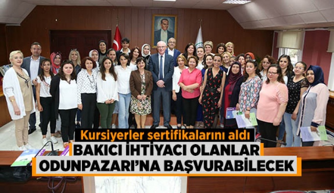 Bakıcı arayanlar Odunpazarı'na başvurabilecek