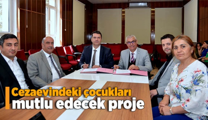 Cezaevindeki çocukları mutlu edecek proje