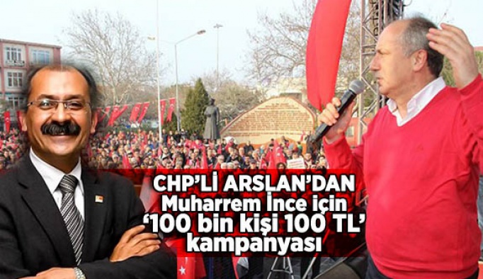 CHP’Lİ ARSLAN’DAN KAMPANYAYA DESTEK