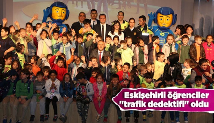 Eskişehirli öğrenciler "trafik dedektifi" oldu