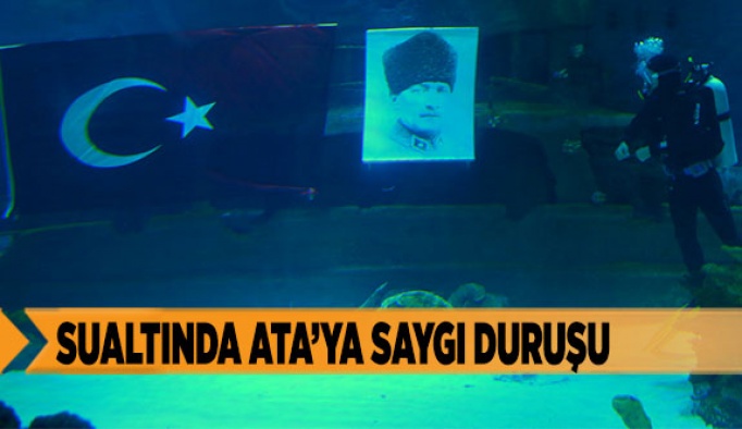 SUALTINDA ATA’YA SAYGI DURUŞU