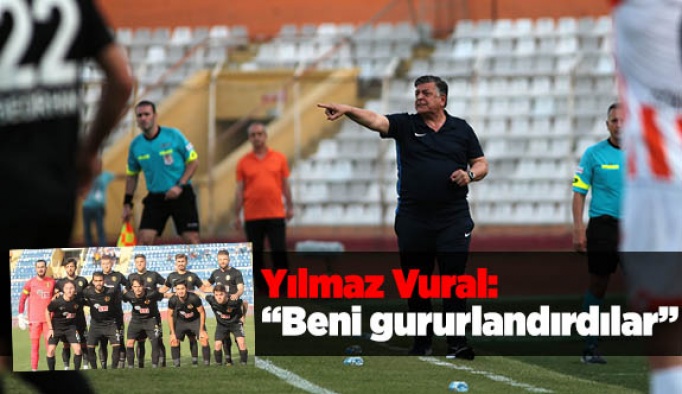 Vural: Beni gururlandırdılar