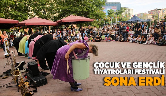 ÇOCUK VE GENÇLİK TİYATROLARI FESTİVALİ SONA ERDİ