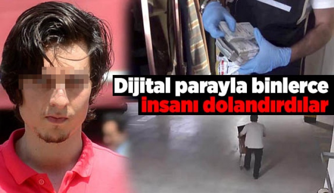 Dijital parayla binlerce insanı dolandırdılar