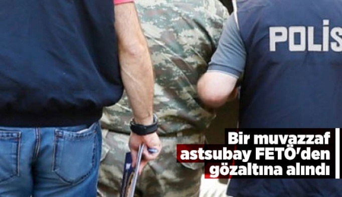 Eskişehir'de FETÖ şüphelisi astsubay yakalandı