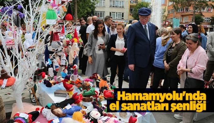 Hamamyolu'nda el sanatları şenliği