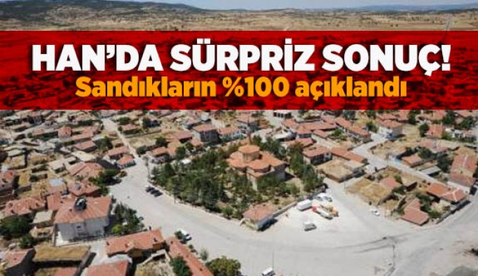 HAN’DA SÜRPRİZ SONUÇ