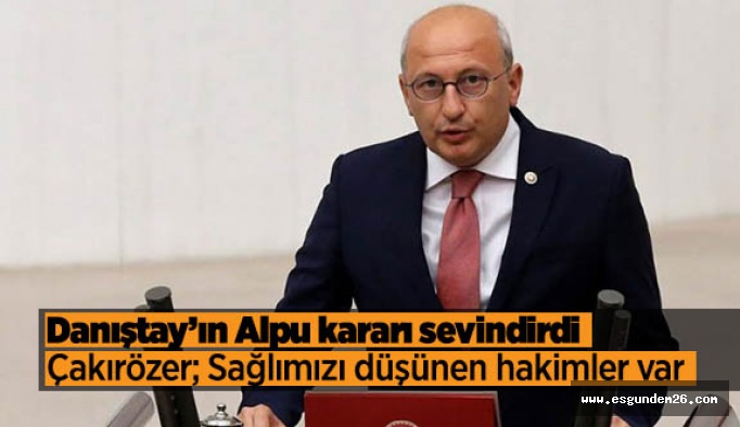CHP’li Çakırözer: “Bu karar Türkiye’deki tüm verimli ovaları koruyacak”