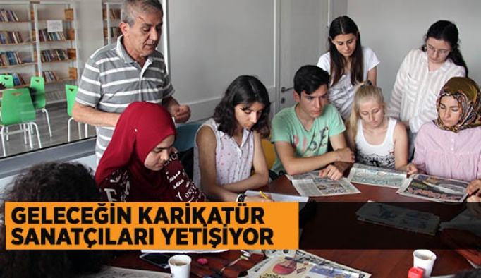 GELECEĞİN KARİKATÜR SANATÇILARI YETİŞİYOR