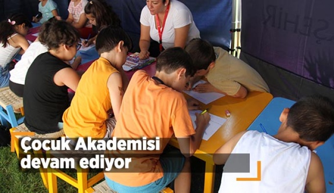 MASAL ŞATOSU 4’ÜNCÜ ÇOCUK AKADEMİSİ DEVAM EDİYOR