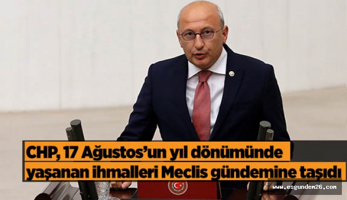 Çakırözer: Deprem Fonunda biriken paralar nereye harcandı?