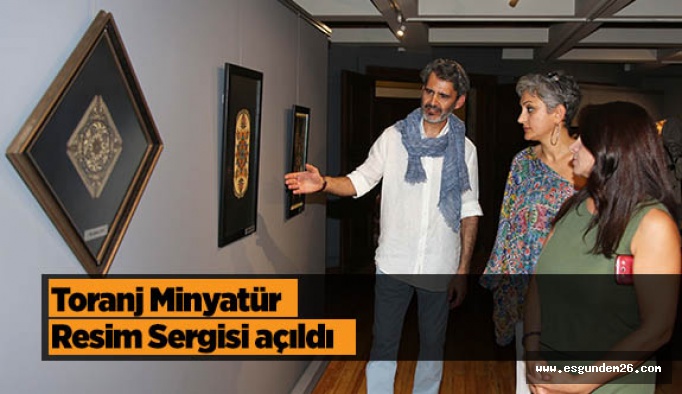 İranlı sanatçı Eskişehir'de sergi açtı