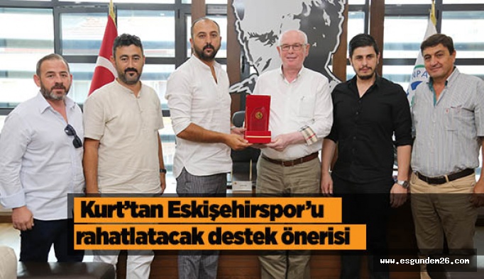 Kurt’tan Eskişehirspor’a iki önemli destek sözü