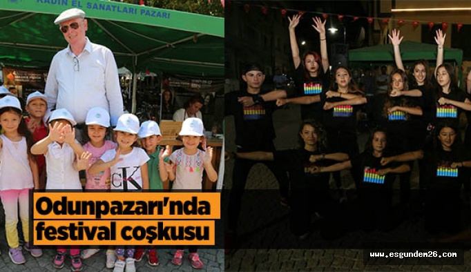 Odunpazarı'nda festival coşkusu