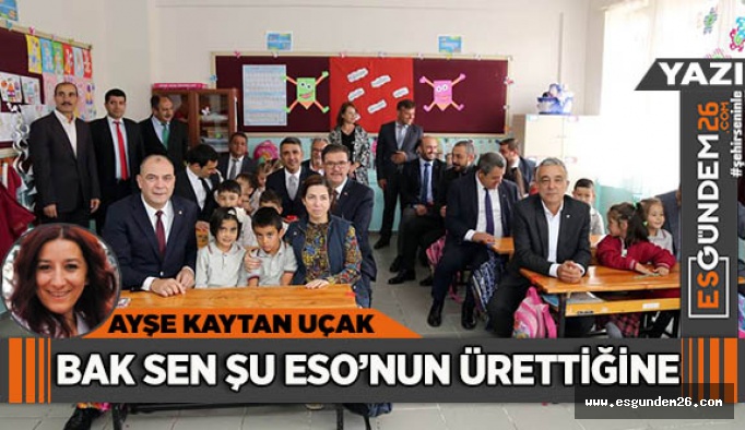 BAK SEN ŞU ESO’NUN ÜRETTİĞİNE