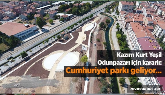 Cumhuriyet Parkı geliyor…