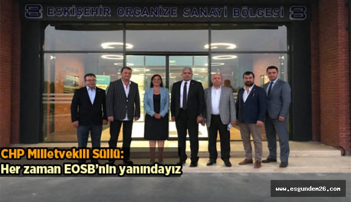 Jale Nur Süllü'den EOSB'ye Zİyaret
