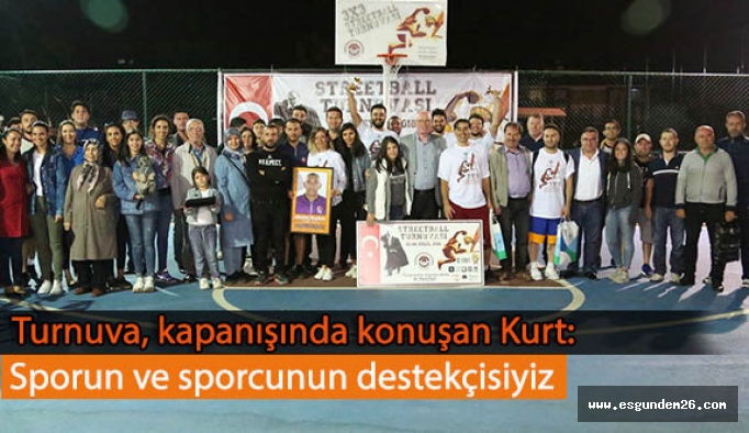 Sokak Basketbolu Turnuvası sona erdi