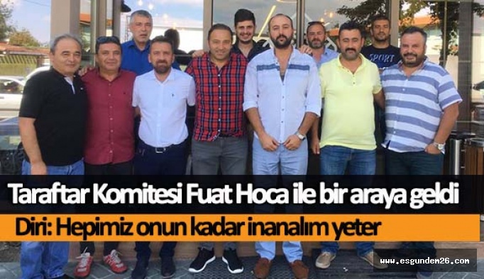 Taraftar Komitesi Fuat Hoca ile bir araya geldi