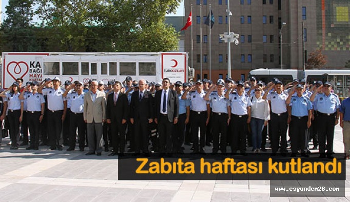 Zabıta haftası kutlandı