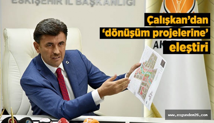 AK Parti İl Başkanı Çalışkan: Gündoğdu 1 projesi vatandaşın lehine gelişen bir proje değil