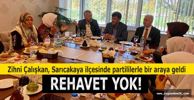 AK Parti Sarıcakaya'daydı