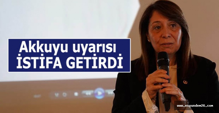 Akkuyu uyarısı istifa getirdi