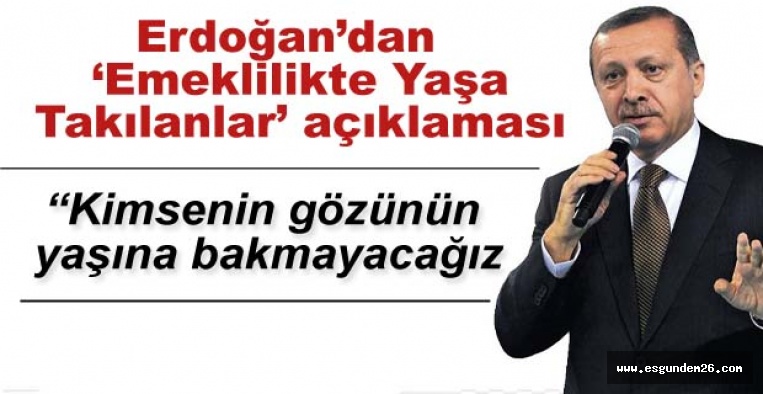 Cumhurbaşkanı Erdoğan erken emeklilik açıklaması yaptı