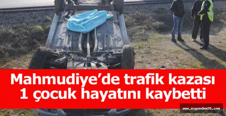 Eskişehir'de otomobil devrildi: 1 kişi hayatını kaybetti, 2 yaralı