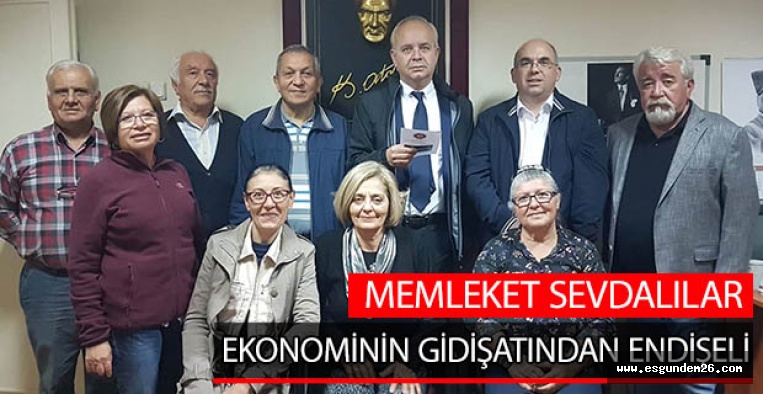 MEMLEKET SEVDALILAR EKONOMİNİN GİDİŞATINDAN ENDİŞELİ