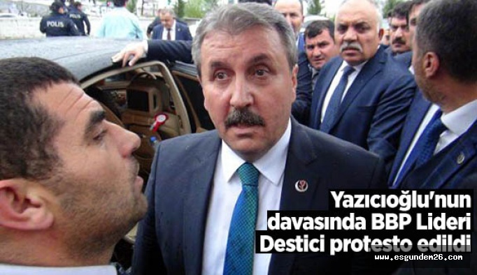 Yazıcıoğlu'nun ailesinden Destici'ye sert tepki