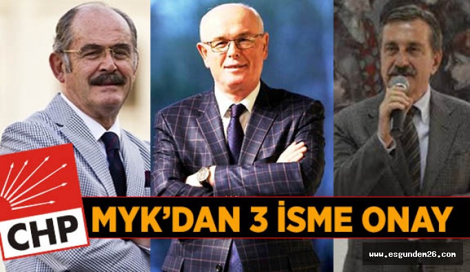 CHP MYK mevcut başkanların adaylıklarına 'tamam' dedi