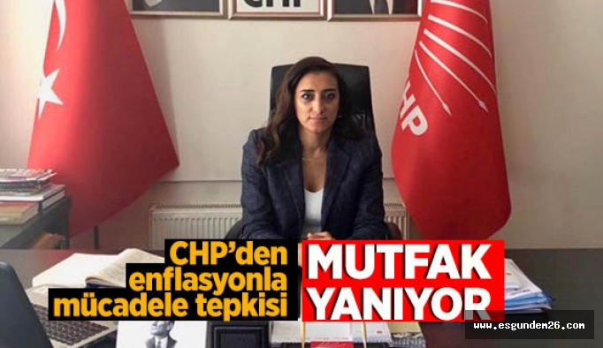 CHP’den enflasyonla  mücadele tepkisi