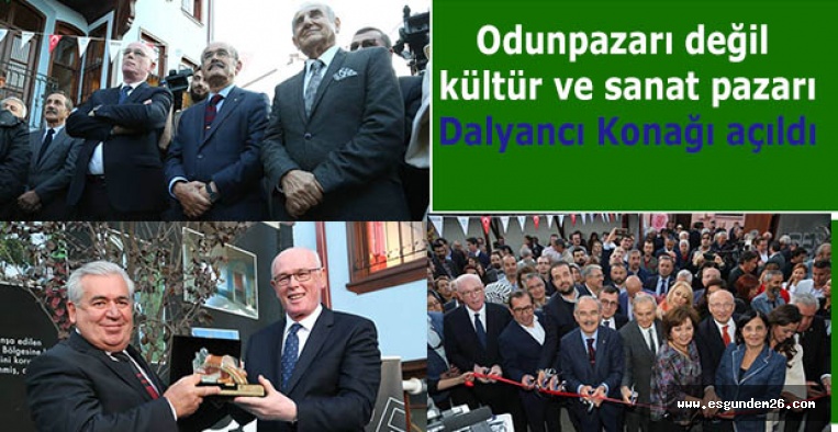 DALYANCI KONAĞI KÜLTÜR VE SANAT HAYATINDAKİ YERİNİ ALDI