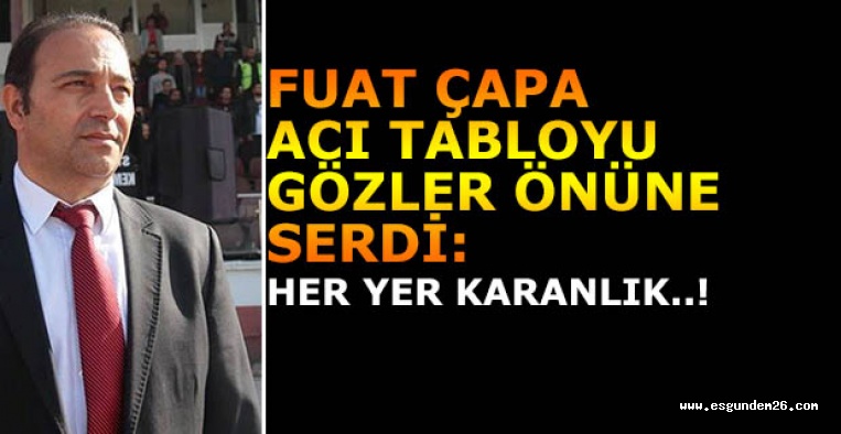 Fuat Çapa:Ne kahvaltı ne yemek..!