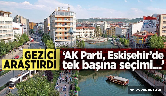 Gezici araştırdı: AK Parti'nin Eskişehir'i...