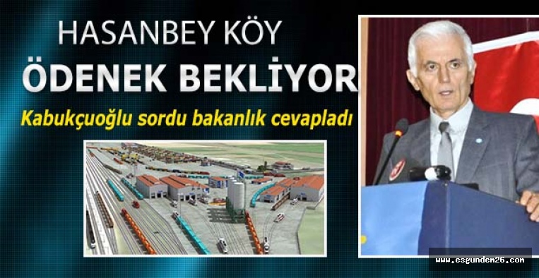 HASAN BEY KÖY LOJİSTİK MERKEZİ ÖDENEK BEKLİYOR