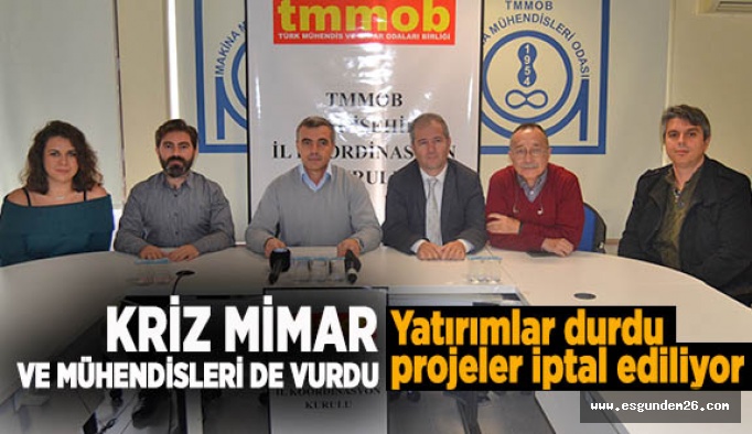 TMMOB: Ülke krizle boğuşuyor iktidar savuruyor