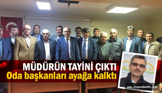 Ziraat Odaları’ndan atama kararına tepki