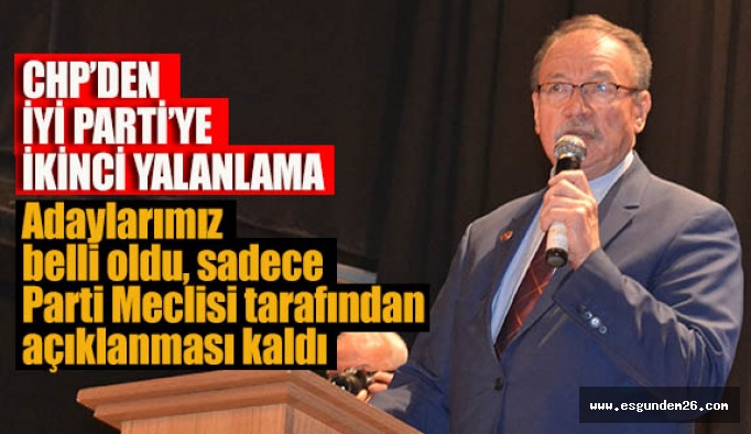 CHP İl Başkanı Adar: Hiç kimse bu ittifakın önünü tıkayacak sözler kullanmamalı