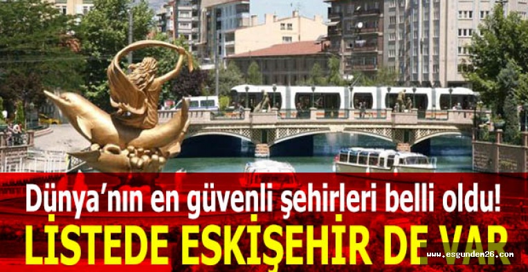 En güvenli şehirler belli oldu!